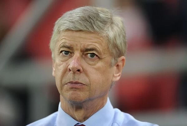 Arsene Wenger: Arsenal Manager at Olympiacos v Arsenal, UEFA Champions League (December 2011)