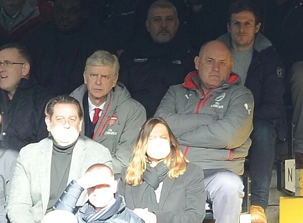 Arsene Wenger and Boro Primorac Watch Chelsea vs Arsenal, Premier League 2016-17