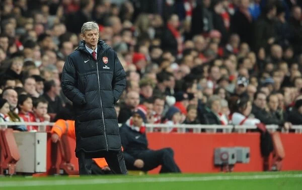Arsene Wenger Celebrates Arsenal's 3-0 Win Over Ipswich Town in Carling Cup Semi-Final