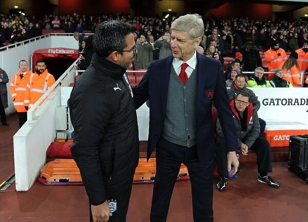 Arsene Wenger and David Wagner: A Pre-Match Encounter at the Emirates Stadium (Arsenal v Huddersfield Town, 2017-18)