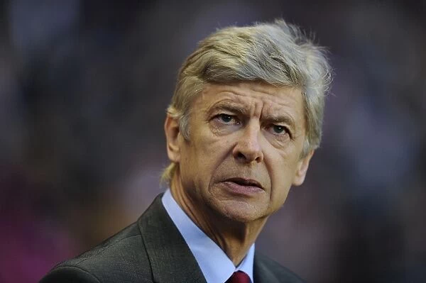Arsene Wenger before FA Cup Fifth Round Match against Sunderland, 2012