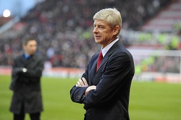 Arsene Wenger Guides Arsenal to a 3-1 Victory over Stoke City in the Barclays Premier League