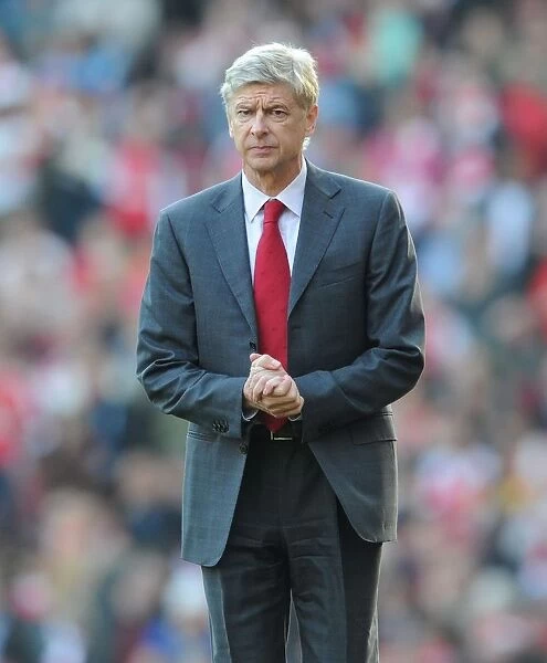 Arsene Wenger Leads Arsenal to a 3-1 Victory over Stoke City in the Premier League (2011-12), Emirates Stadium
