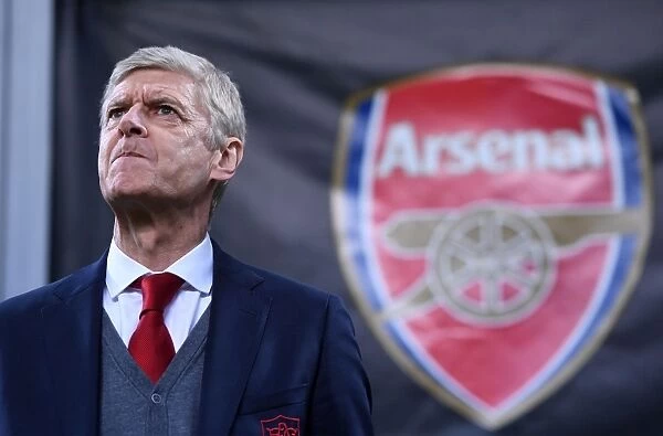 Arsene Wenger Leads Arsenal Against AC Milan in Europa League Round of 16 (2017-18)