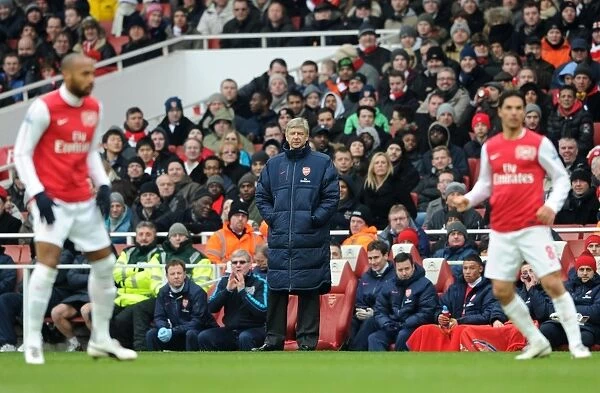 Arsene Wenger Leads Arsenal Against Blackburn Rovers in Premier League (2011-12)