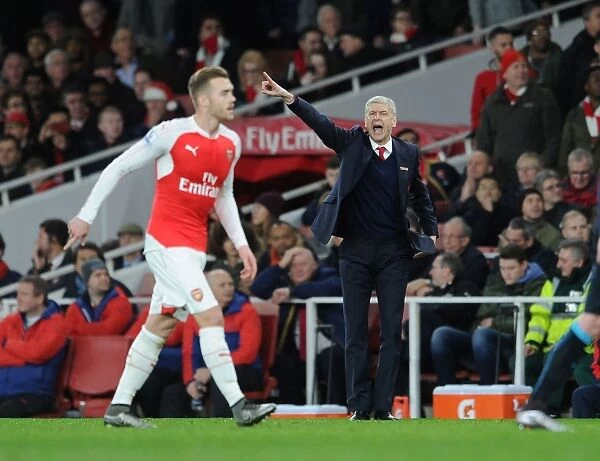 Arsene Wenger Leads Arsenal Against Manchester City in Premier League Clash (2015-16)