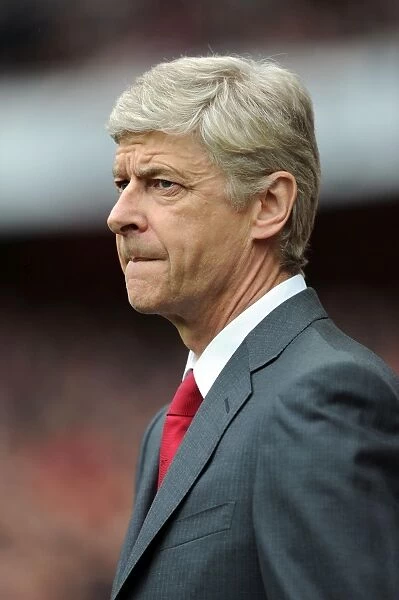 Arsene Wenger Leads Arsenal Against Manchester City, 2011-12 Premier League