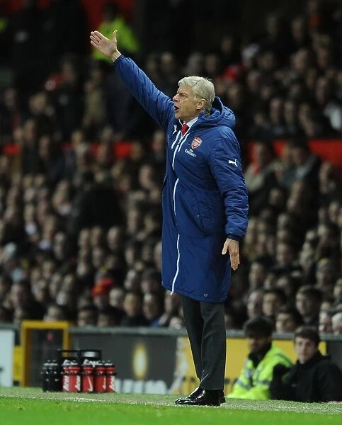 Arsene Wenger at Old Trafford: Manchester United vs. Arsenal, FA Cup Quarterfinal, 2015
