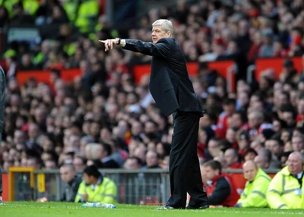 Arsene Wenger at Old Trafford: Manchester United vs. Arsenal, FA Cup Sixth Round (2010), Arsenal Manager - Arsenal Trail 2:0