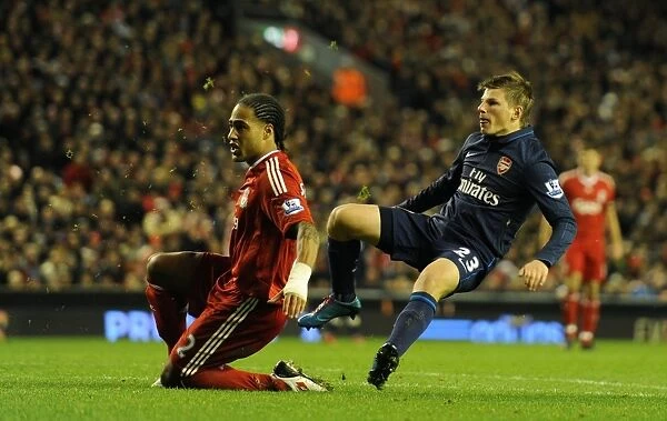 Arshavin Scores Stunner: Arsenal Lead 2-1 Over Liverpool, 2009