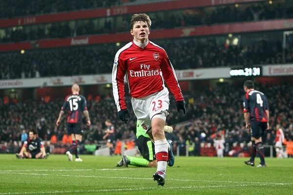 Arshavin's Brace: Arsenal's 4-2 Victory Over Bolton Wanderers in the Premier League