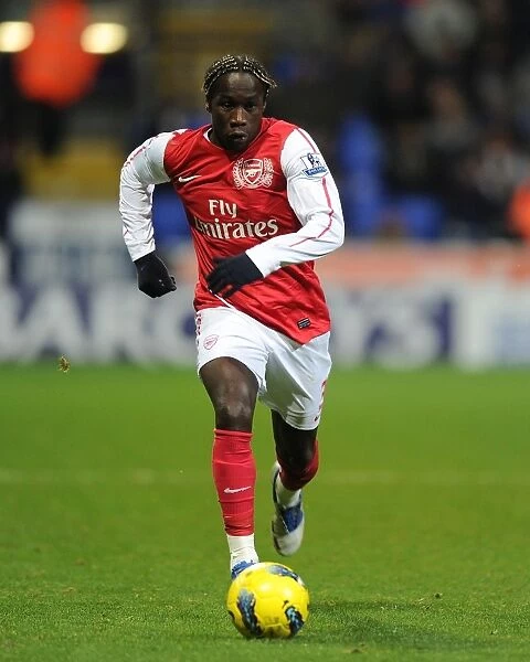 Bacary Sagna in Action: Arsenal vs. Bolton Wanderers, Premier League 2011-12