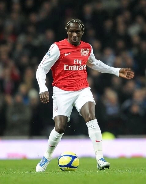 Bacary Sagna: In Action Against Aston Villa in FA Cup 2011-12