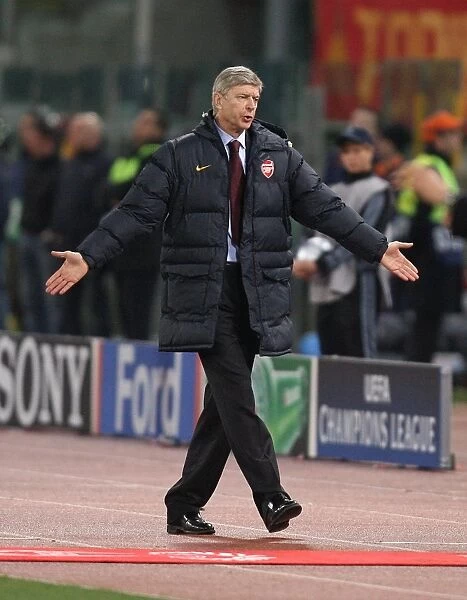 Battle in Rome: Arsenal's Heartbreaking 1-0 Defeat to AS Roma in the UEFA Champions League (2009)
