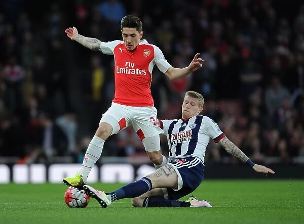 Bellerin Outsmarts McClean: Arsenal's Agile Defender Outmaneuvers West Brom Opponent in Premier League Showdown