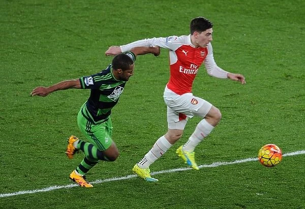 Bellerin Outsmarts Routledge: Arsenal's Agile Defender Outmaneuvers Swansea Rival in Premier League Showdown