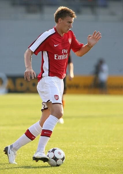 Bendtner's Brace: Arsenal's 10-Goal Rout of Burgenland (2008)