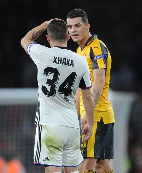 Brothers in Football: A Heartwarming Reunion - Xhaka Brothers Emotional Encounter at Arsenal vs. FC Basel