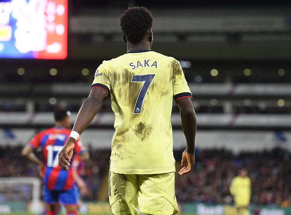 Bukayo Saka in Action: Arsenal's Star Performer Against Crystal Palace, Premier League 2021-22