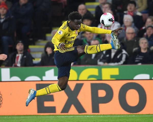 Bukayo Saka in Action: Sheffield United vs. Arsenal, Premier League 2019-20
