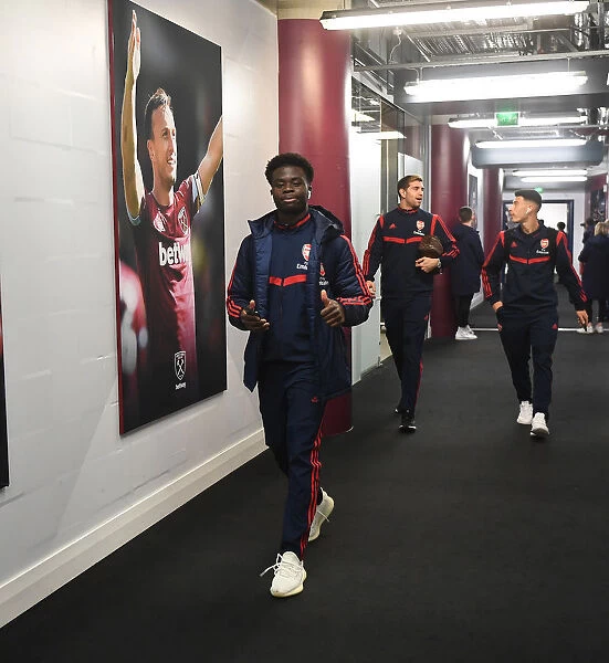 Bukayo Saka Gears Up: West Ham United vs Arsenal FC, Premier League 2019-20