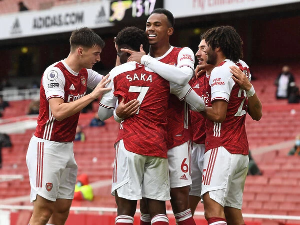 Bukayo Saka Scores Historic First Goal in Empty Emirates: Arsenal's Victory over Sheffield United, 2020-21