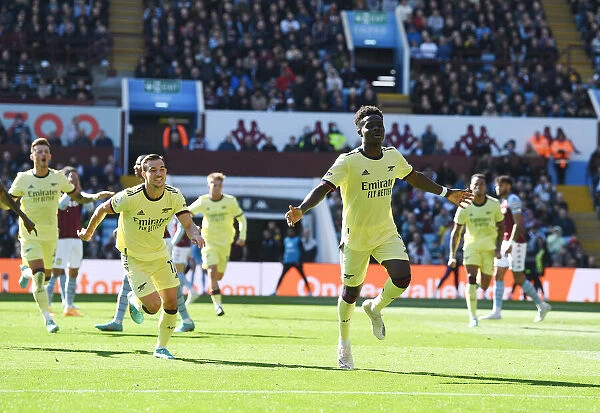 Bukayo Saka's Thrilling Winner: Aston Villa vs. Arsenal, Premier League 2021-22