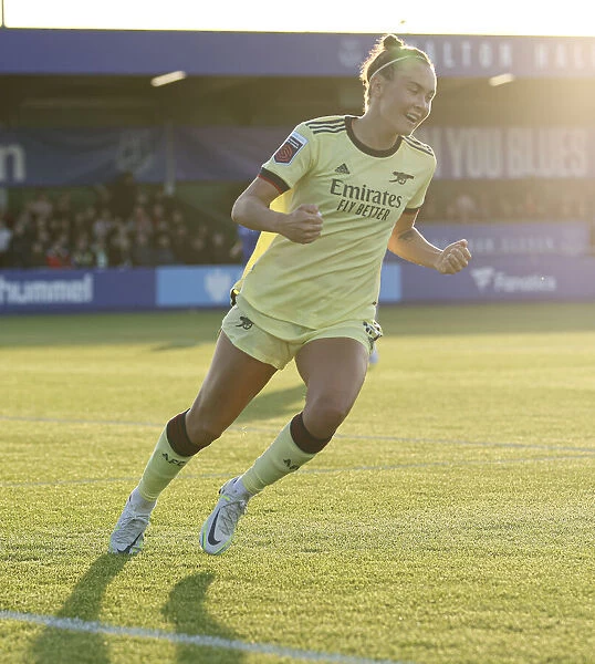 Caitlin Foord Scores First Goal: Everton Women vs. Arsenal Women, FA WSL 2021-22