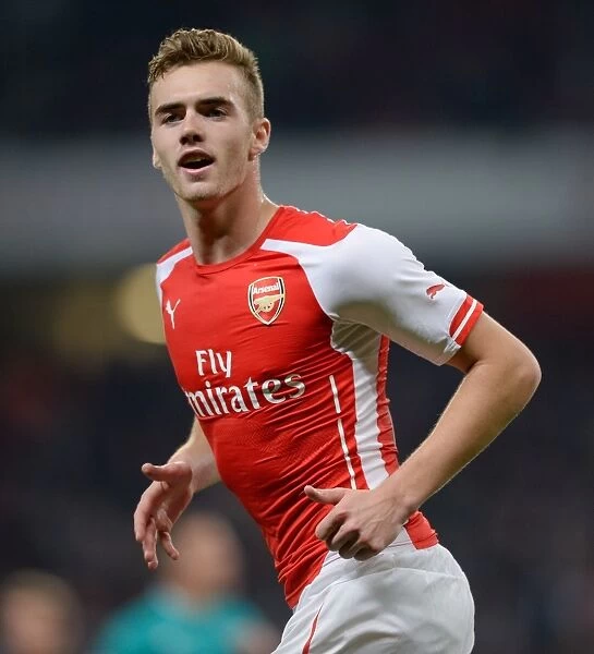Calum Chambers in Action: Arsenal vs Southampton, League Cup 2014 / 15