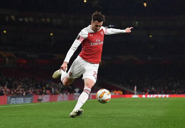 Carl Jenkinson: In Action for Arsenal against Qarabag in UEFA Europa League (2018-19)