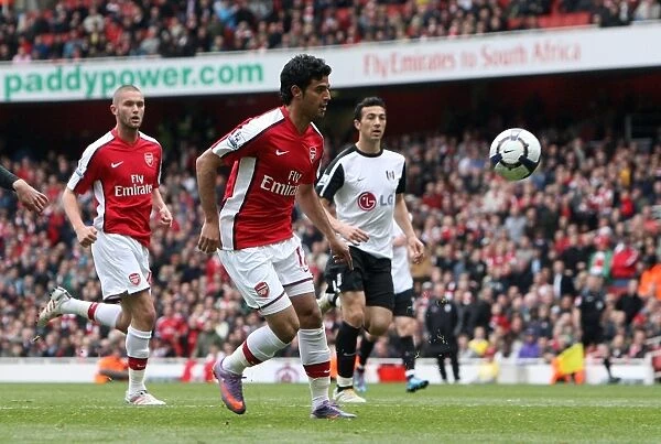 Carlos Vela Scores Arsenal's Fourth Goal: 4-0 Win Over Fulham, Barclays Premier League, Emirates Stadium (2010)