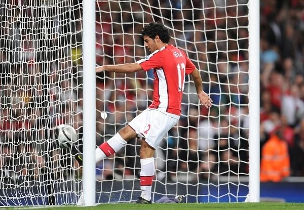 Carlos Vela Scores Arsenal's Second Goal: 2-0 vs. West Bromich Albion, Carling Cup 3rd Round, Emirates Stadium (September 22, 2009)