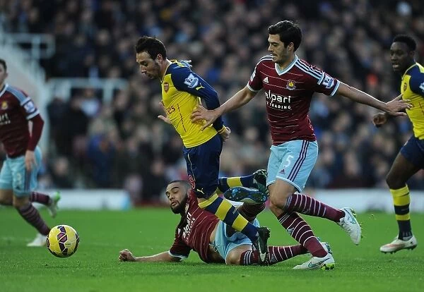 Cazorla's Controversial Penalty: Arsenal's Victory over West Ham, December 2014