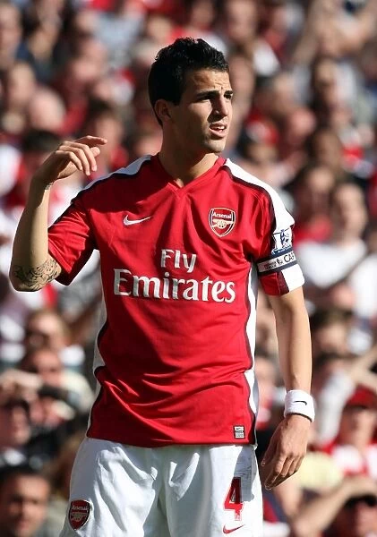 Cesc Fabregas Leads Arsenal to 2-0 Victory over Manchester City, Barclays Premier League, Emirates Stadium, 4 / 4 / 09
