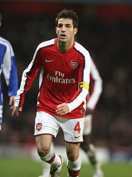 Cesc Fabregas Leads Arsenal to Historic 1-0 Champions League Victory over Dynamo Kyiv, Emirages Stadium, 2008