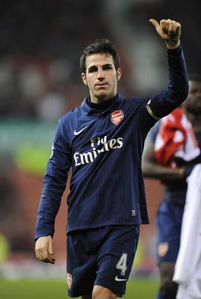 Cesc Fabregas Leads Arsenal to Victory: Stoke City 1-3 Arsenal, Premier League 2010