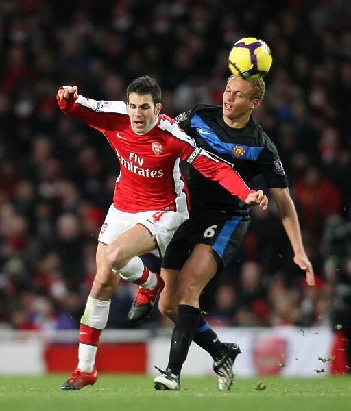 Cesc Fabregas vs Wes Brown: Manchester United's Triumph over Arsenal in the Premier League (31 / 01 / 10)