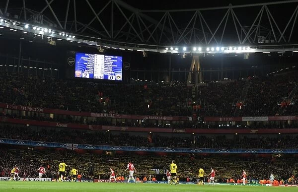 Champions League Showdown: Arsenal FC vs. Borussia Dortmund at Emirates Stadium (2011-12)