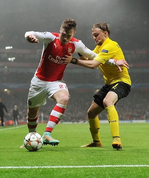 Champions League Showdown: A Battle between Calum Chambers and Marcel Schmelzer - Arsenal vs. Borussia Dortmund