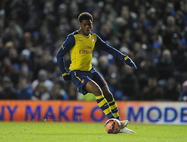 Chuba Akpom in Action: Brighton & Hove Albion vs Arsenal, FA Cup 2014 / 15