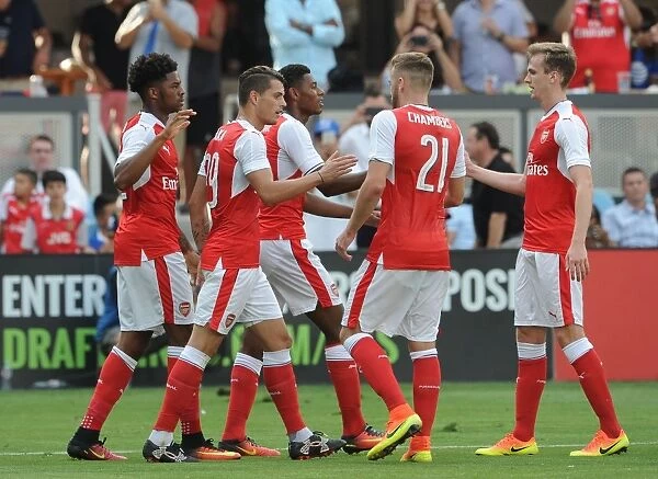 Chuba Akpom Scores Arsenal's Second Goal against MLS All-Stars in 2016