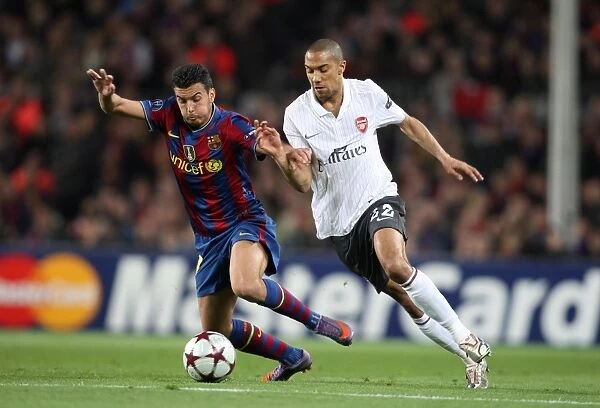 Clash at the Camp: Pedro's Brilliance Leads Barcelona Past Arsenal in UCL Quarterfinals (4-1)
