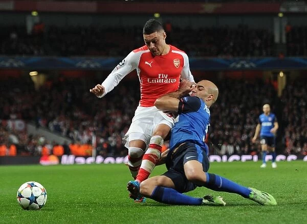 Clash of Champions: Oxlade-Chamberlain vs. Abdennour in Arsenal's UEFA Battle