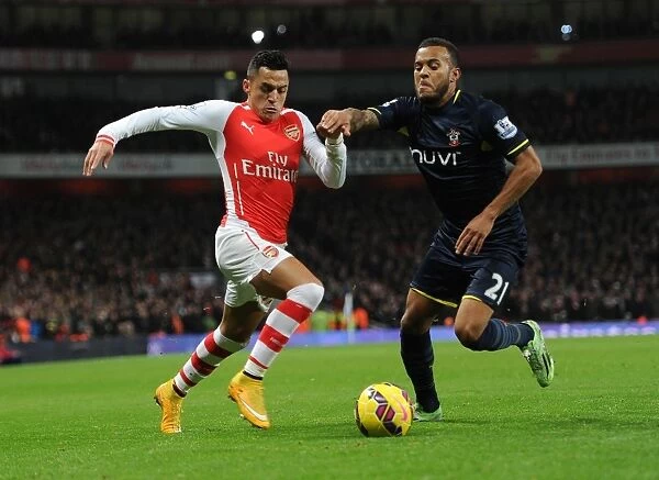Clash of Champions: Sanchez vs. Bertrand - Arsenal vs. Southampton, Premier League 2014-15