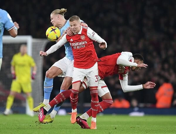 Clash at the Emirates: Arsenal vs. Manchester City - Haaland vs. Zinchenko