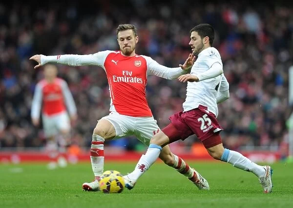 Clash at Emirates: Ramsey vs. Gil - Arsenal vs. Aston Villa, Premier League 2015