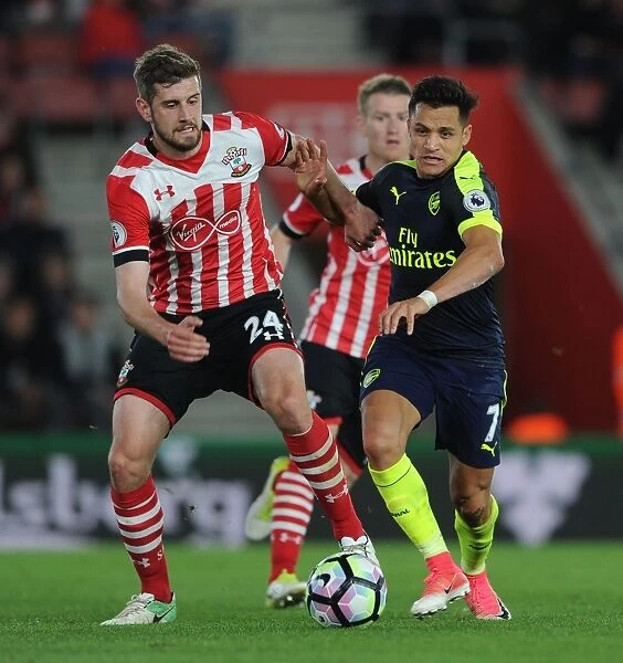 Clash of Forces: Sanchez vs. Stephens in Southampton v Arsenal Premier League Showdown