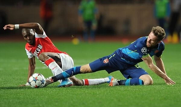 Clash of Midfield Titans: Ramsey vs. Kondogbia - Monaco vs. Arsenal, UEFA Champions League 2015