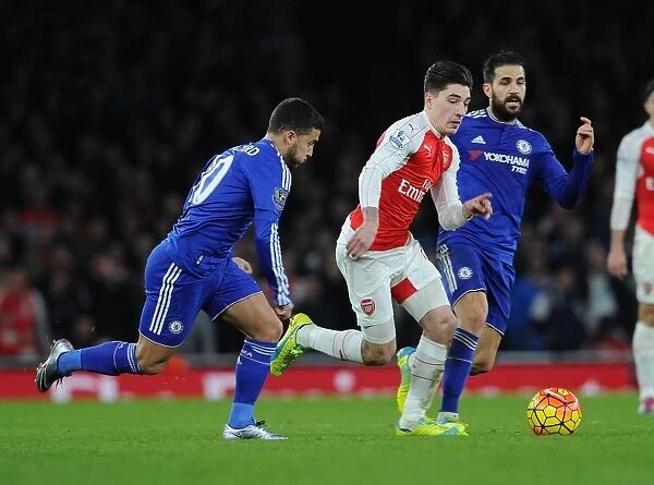 Clash of Stars: Bellerin vs. Hazard & Fabregas - Arsenal vs. Chelsea Showdown, Premier League 2015-16