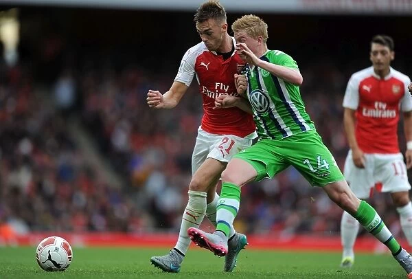 Clash of Stars: Chambers vs. De Bruyne at the Emirates Cup